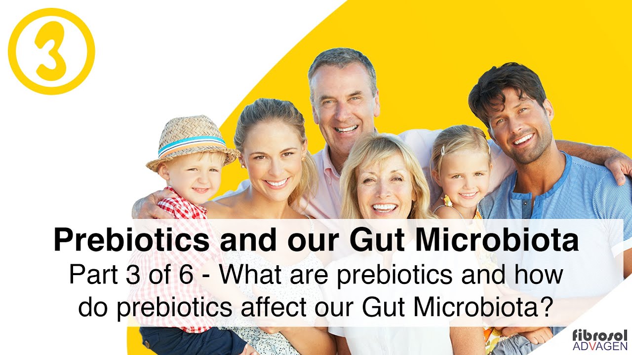 Part 3 of 6 - What Are Prebiotics and How Do Prebiotics Affect Our Gut Microbiota?
