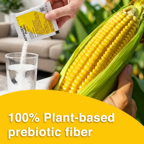 Plant-based-prebiotic-fiber Fibrosol ADVAGEN Prebio 5g sachets 30s- Soluble Prebiotic Fiber Supplement (Halal)