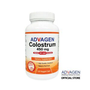 Colostrum 450mg capsule 120s - Pure bovine colostrum 30% IgG (Halal)