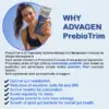 [Bundle of 4] ADVAGEN PrebioTrim 5.1g Sachet 30s | Optimal Gut Metabolism | Reduce Waistline, Belly Fat & BMI | Curb Food Cravings | Promote Satiety & Feeling of Fullness | Detox | Natural Appetite Control